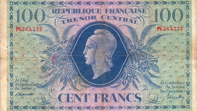 100 francs Marianne type 1943