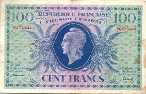 100 francs Marianne type 1943