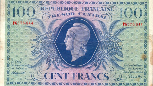 100 francs Marianne type 1943