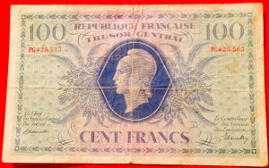 100 francs Marianne type 1943