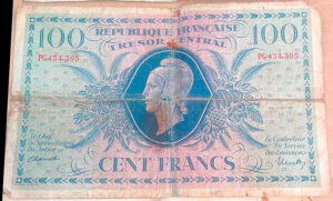 100 francs Marianne type 1943