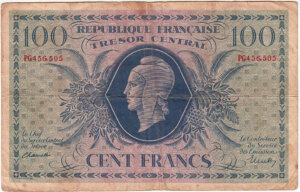 100 francs Marianne type 1943