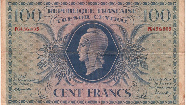 100 francs Marianne type 1943