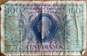 100 francs Marianne type 1943