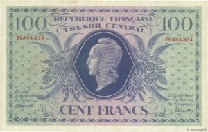 100 francs Marianne type 1943