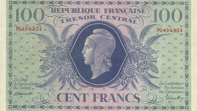 100 francs Marianne type 1943