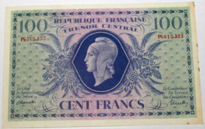 100 francs Marianne type 1943