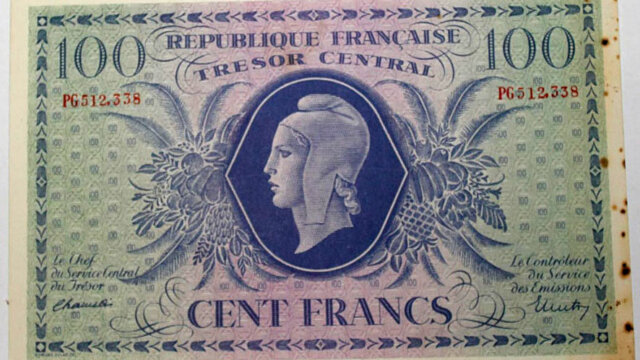 100 francs Marianne type 1943