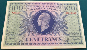 100 francs Marianne type 1943