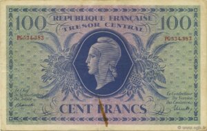 100 francs Marianne type 1943