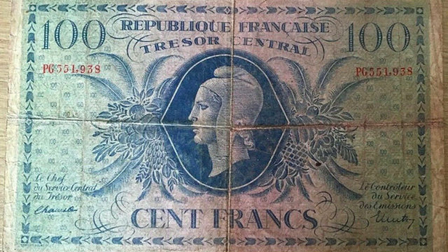 100 francs Marianne type 1943