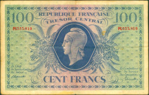 100 francs Marianne type 1943