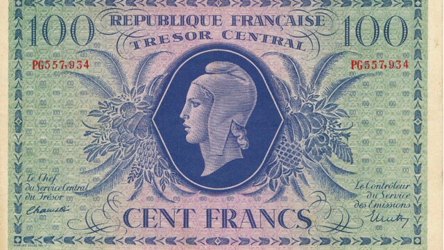 100 francs Marianne type 1943