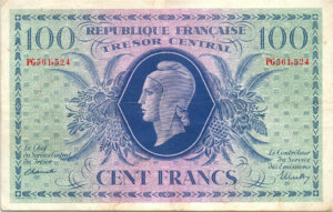 100 francs Marianne type 1943