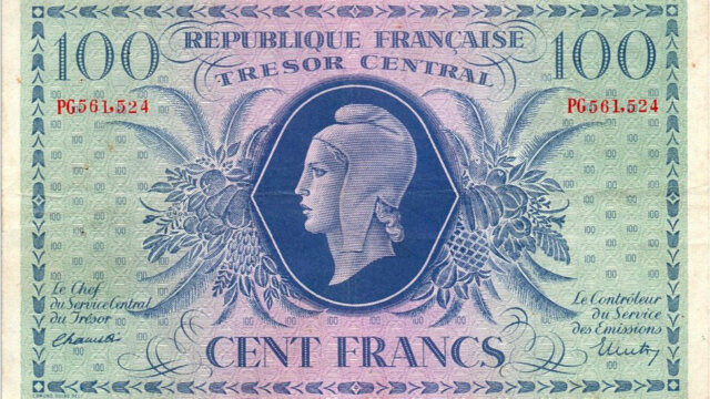 100 francs Marianne type 1943