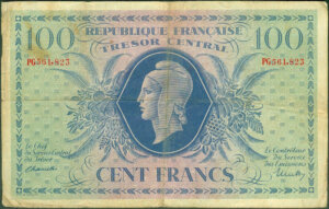 100 francs Marianne type 1943