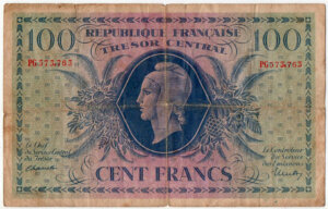 100 francs Marianne type 1943