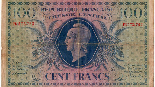 100 francs Marianne type 1943