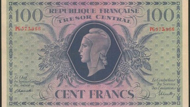 100 francs Marianne type 1943