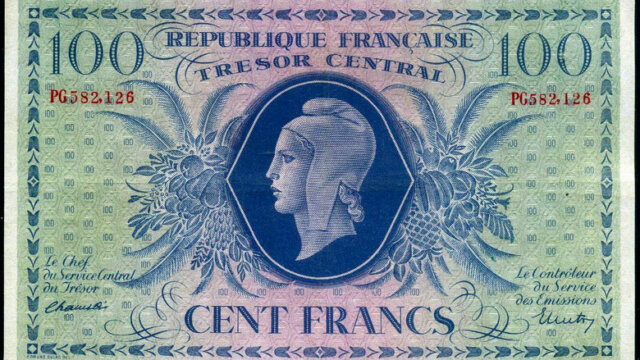 100 francs Marianne type 1943