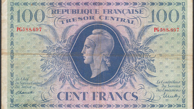 100 francs Marianne type 1943