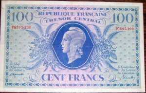 100 francs Marianne type 1943