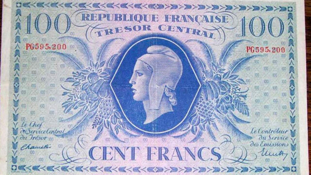 100 francs Marianne type 1943