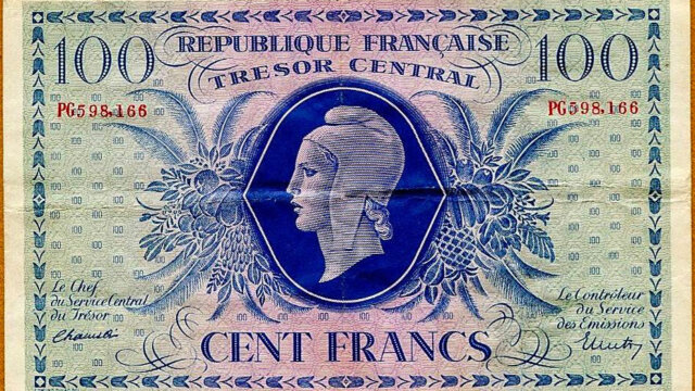 100 francs Marianne type 1943