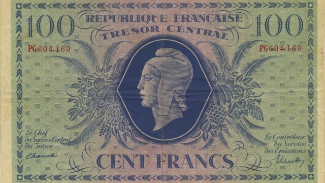 100 francs Marianne type 1943