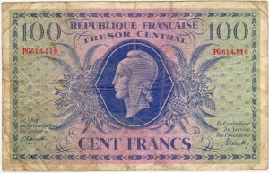 100 francs Marianne type 1943