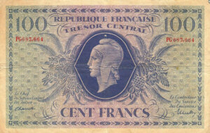 100 francs Marianne type 1943