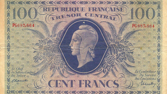 100 francs Marianne type 1943