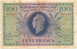 100 francs Marianne type 1943