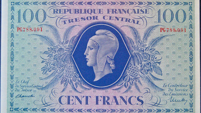 100 francs Marianne type 1943