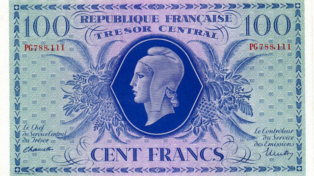 100 francs Marianne type 1943