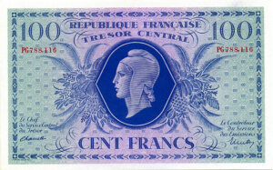 100 francs Marianne type 1943