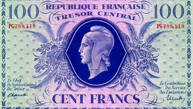 100 francs Marianne type 1943