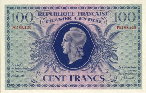 100 francs Marianne type 1943