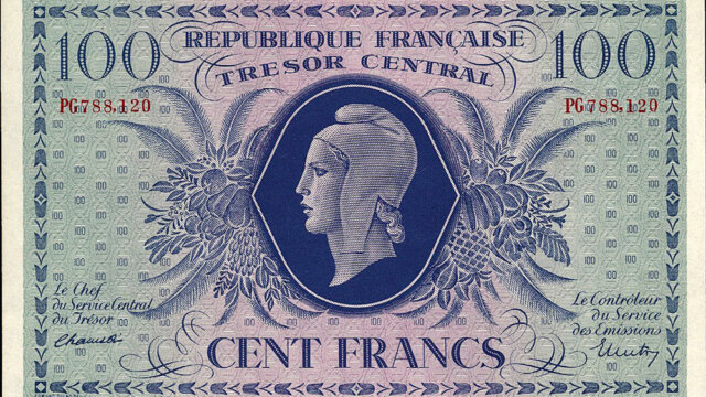 100 francs Marianne type 1943