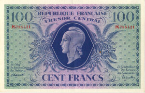 100 francs Marianne type 1943