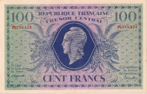 100 francs Marianne type 1943