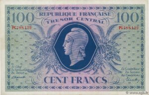 100 francs Marianne type 1943