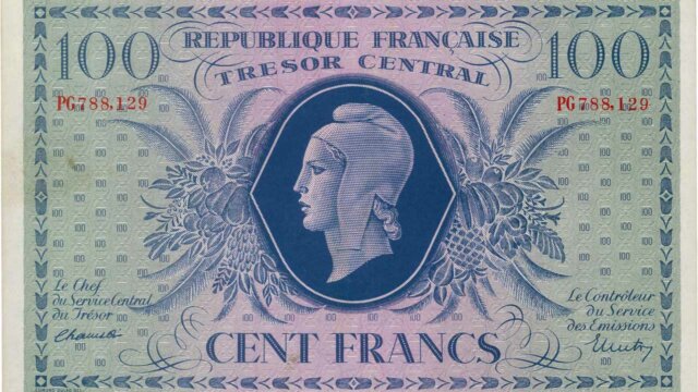 100 francs Marianne type 1943