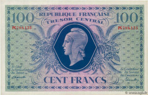 100 francs Marianne type 1943