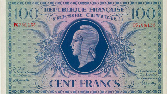 100 francs Marianne type 1943