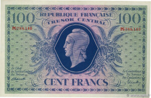 100 francs Marianne type 1943