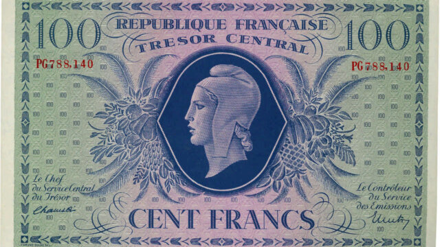 100 francs Marianne type 1943