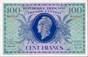 100 francs Marianne type 1943