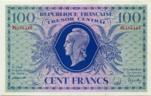 100 francs Marianne type 1943