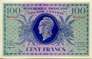 100 francs Marianne type 1943